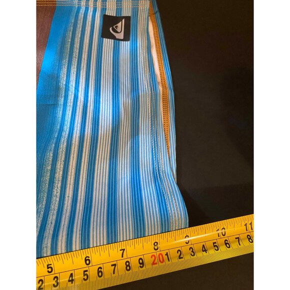 Quiksilver Board Shorts Mens 40 Striped Colorblock Beach Swim Trunks - Picture 6 of 6